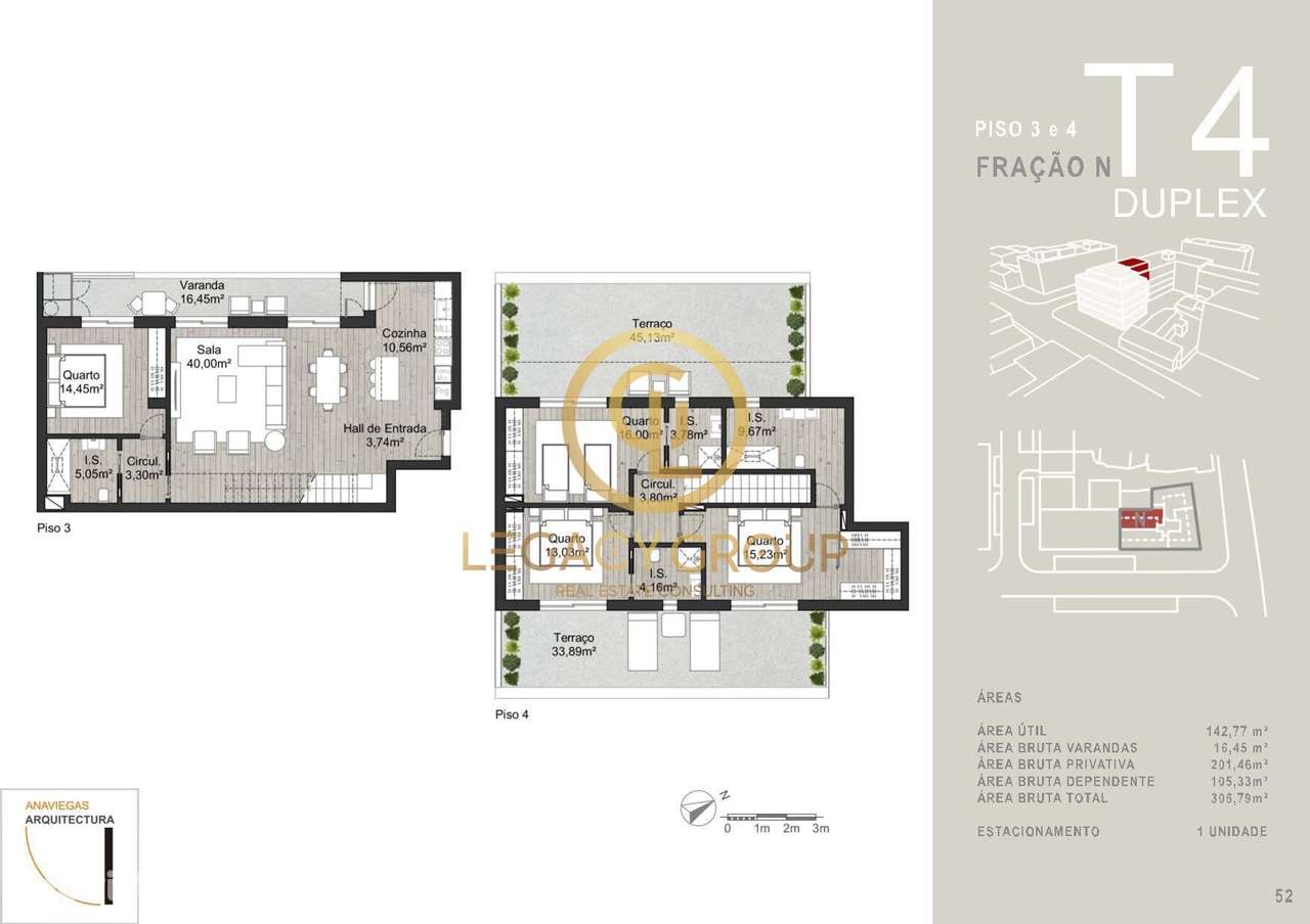 T4 (Duplex) Moderno - Perfeito para famílias - Grande imagem: 3/27