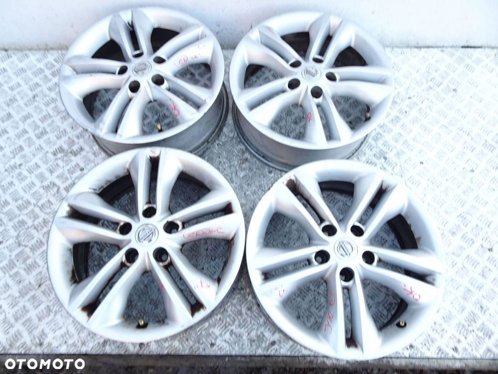 alufelgi kpl. nissan qashqai j10 17" 5x114.3 et 40 - 1