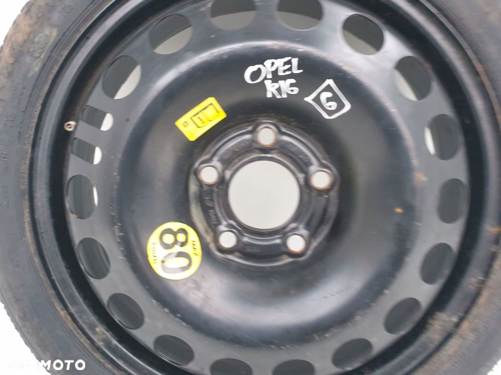 KOŁO ZAPASOWE DOJAZDOWE Opel Vectra C Astra H 115/70 R16 5x110 2160132 - 3