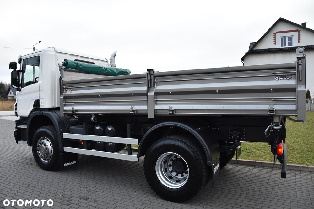 Scania P250 WERSJA OFFROAD / WYWROTKA 3-STRONNA / BLOKADA MOSTU / TYŁ RESOER / P.NOWA / 18 TYŚ KM PRZEBIEGU! / SALON PL / - 14