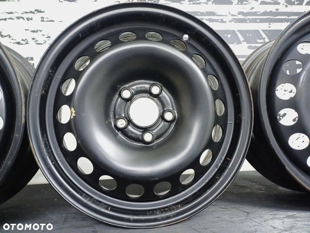 felgi stalowe 5x100 15 Audi A1 seat ibiza skoda fabia praktik Roomster S618 - 4