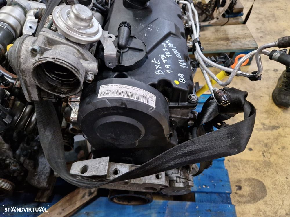 Motor usado BXE VW GOLF V 5 1.9 TDI 105CV SEAT LEON ALTEA SKODA OCTAVIA AUDI A3 TOURAN JETTA - 5