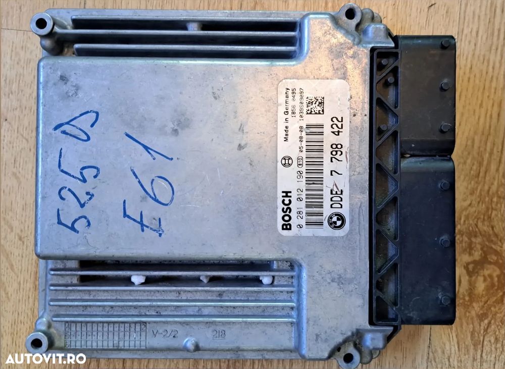 ECU calculator motor bmw seria 5 E60 E61 - 1