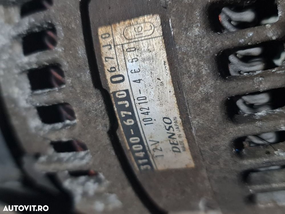 Alternator Suzuki Grand Vitara 1.9 DDIS 2006 - 2012 129CP 1870CC F9QB Euro4 (1307) ... - 5