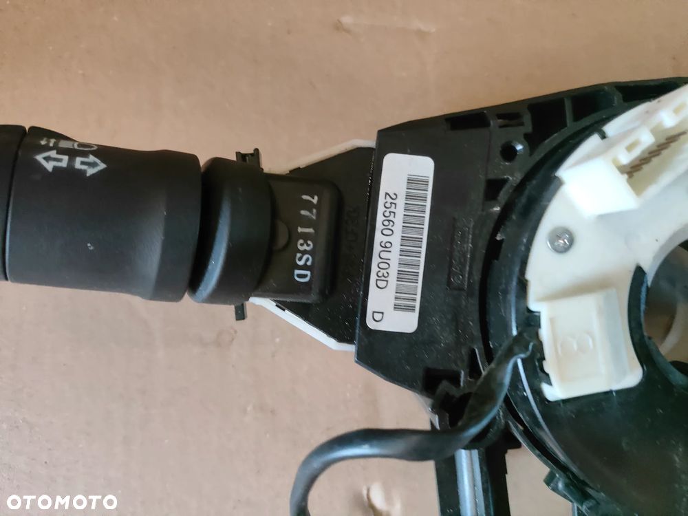 Nissan Micra k12 lift 1.2 PRZEŁĄCZNIK ZESPOLONY PAJĄK 25560-9U03D - 6