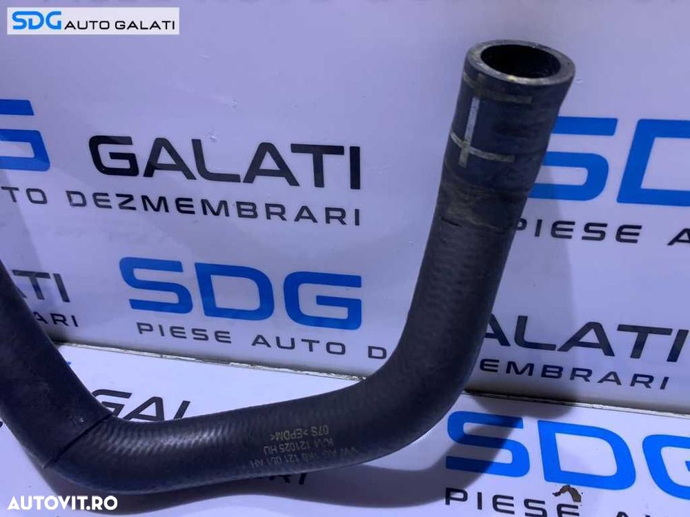 Furtun Conducta Apa Lichid Racire Motor Antigel VW Passat CC 2.0 TDI CFFA CFFB CFGB 2009 - 2012 Cod 1K0121051AH 1K0121051AT [D0404] - 2