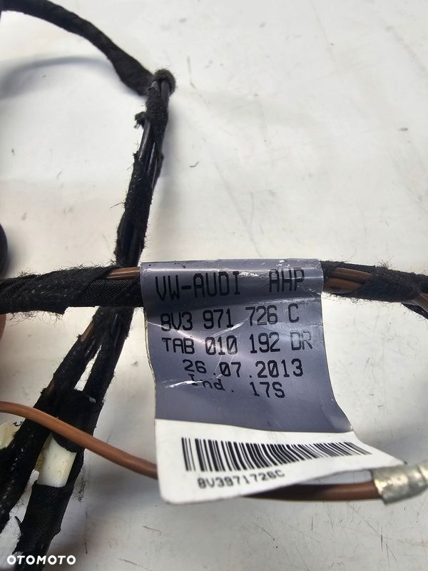 WIĄZKA KLAPY BAGAŻNIKA AUDI A3 8V 8V3971726C - 4
