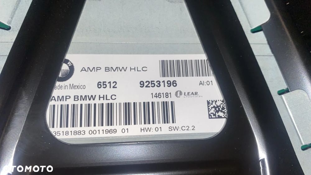 BMW X3 F25 WZMACNIACZ HIFI 9253196 - 5