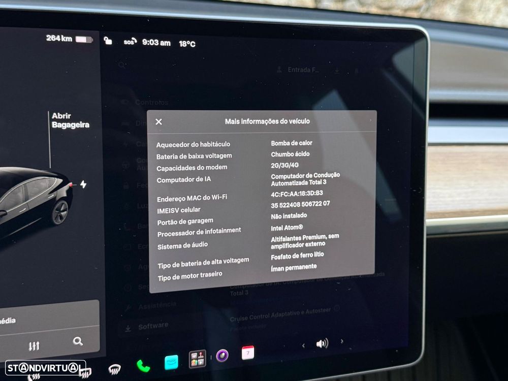 Tesla Model 3 Tração Traseira - 38