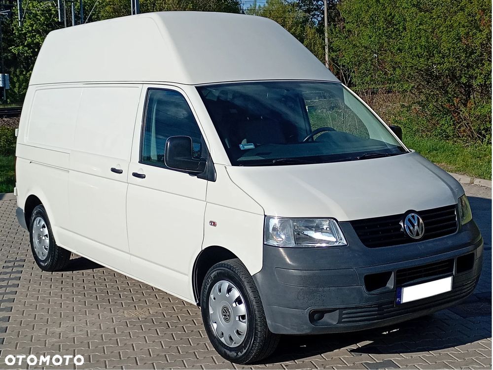Volkswagen TRANSPORTER T5 XI.2009r. MAX WYSOKI 1,9 TDI 102KM KLIMATYZACJA NOWE SPRZĘGŁO I ROZRZĄD PRZEGLĄD NA ROK ZERO RDZY 3 OSOBOWY STAN TECHNICZNY WZOROWY ŁADOWNOŚĆ 1385 KG BEZWYPADKOWY VAT1 ELEKTR. SZYBY I LUSTERKA - 4