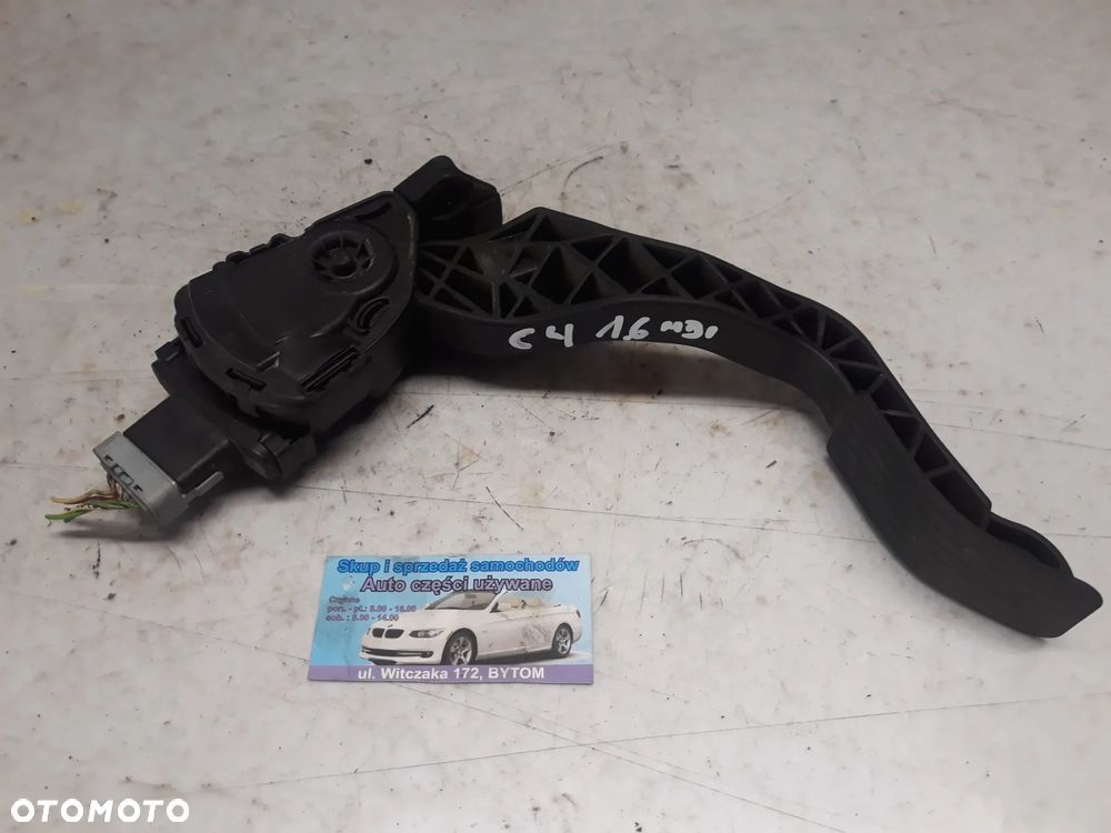 POTENCJOMETR GAZU CITROEN C4 I LIFT  1,6 HDI 2009r 74961100 - 1