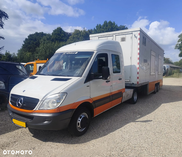 Mercedes-Benz Sprinter 3.0 Mercedes BENZ 518 + NACZEPA VELDHUIZEN P33-4 Ala Kamper