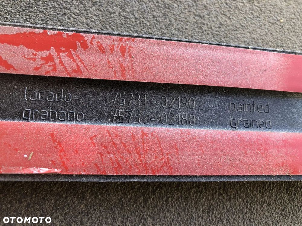 TOYOTA COROLLA E12 2001-2007 SEDAN HB KOMBI LISTWA DRZWI PRAWA TYŁ TYLNA PRZÓD P - 9