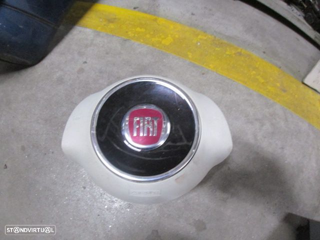 Kit Airbags 735452882 051783739 608829200A 735452886 51870005 07354528060 07354528100 07354654010 07354654020 FIAT 500 2 FASE 1 2010 1.2 69CV 3P BRANCO - 2