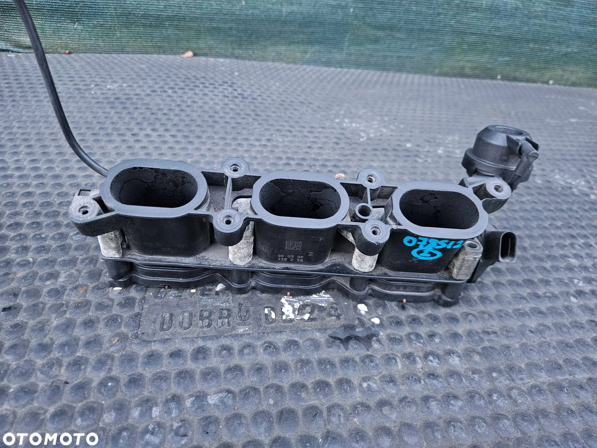 Kolektor Ssacy 06E133109K 06E133110K Lewy Prawy Klapy Nastawnik Czujnik Listwa Wtryskowa 3.2 FSI V6 AUK Audi A4 B7 A6 C6 - 26