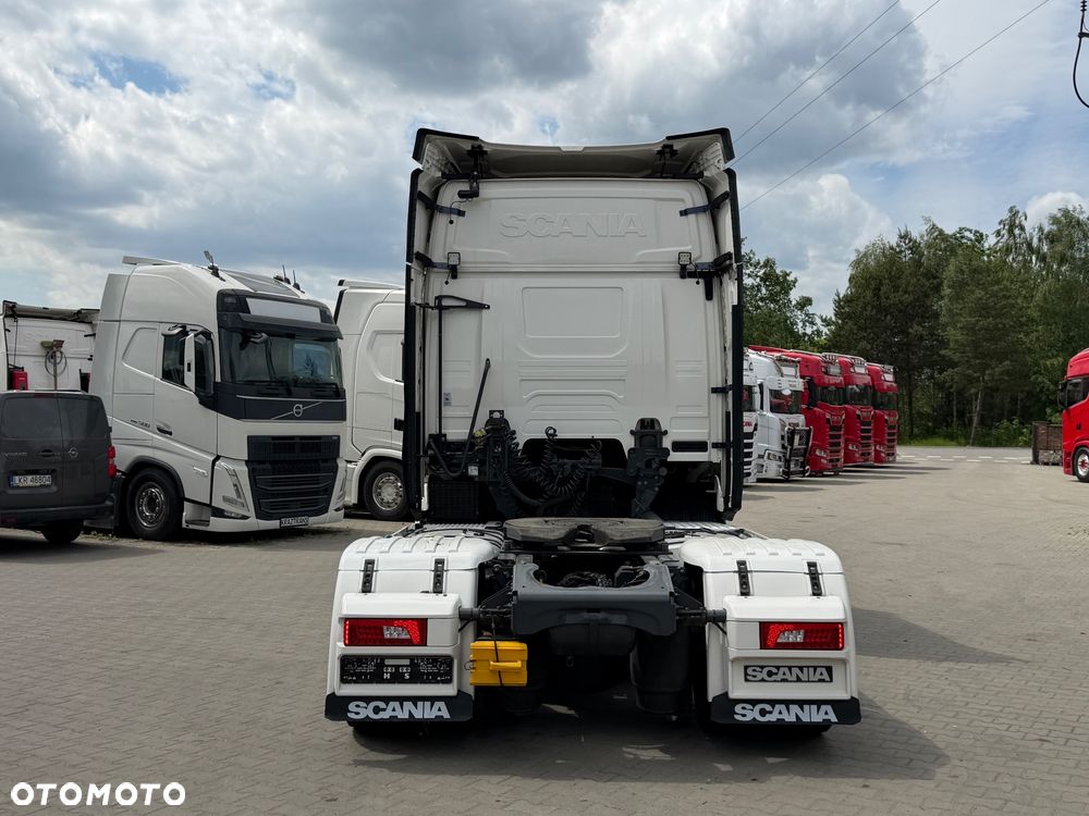 Scania Low deck mega r450 z Niemiec alcoa full led dwa duże zbiorniki navi klima postojowa nowe Tacho - 8