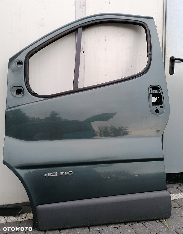 TRAFIC II VIVARO PRIMASTAR DRZWI PRZEDNIE LEWE POMORSKIE