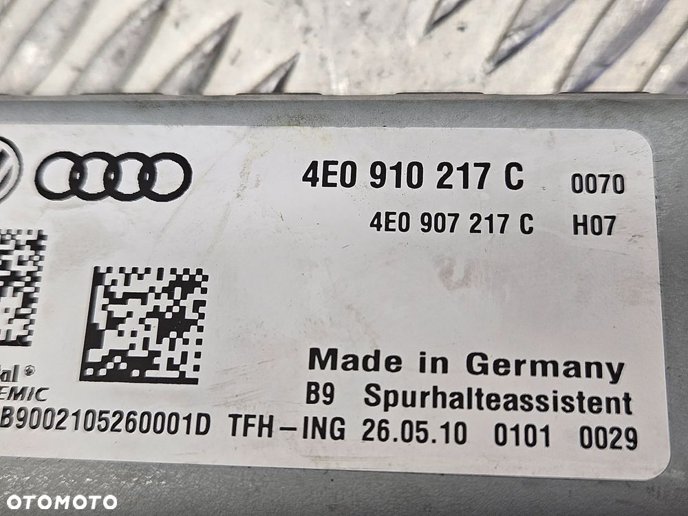 AUDI Q7 4L 05-15R KAMERA PRZOD ASYSYTENTA ZMIANY PASA RUCHU 4E0910217C - 4