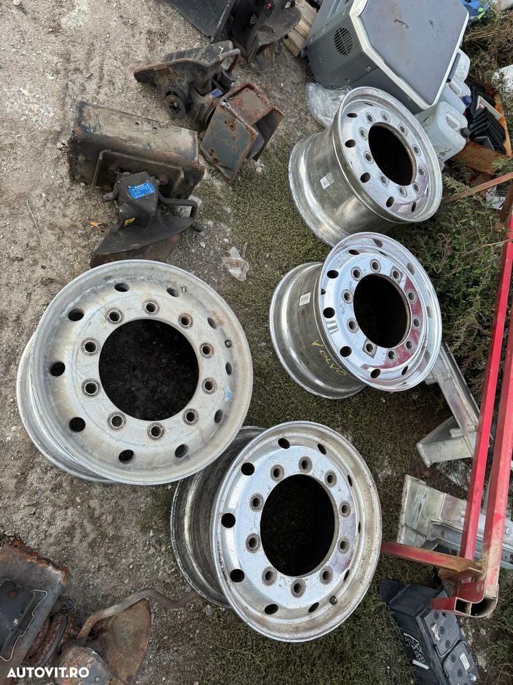 Jante 22.5 22,5 22 5 Alcoa BALON pentru fata NICHELATE sau ALUMINIU mat DIN DEZMEMBRARI - 2