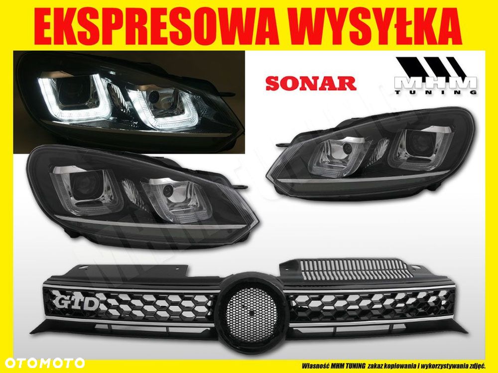 REFLEKTOR DAY LINE LIGHT LED VW GOLF 6 VI 5K0 GTD - 2