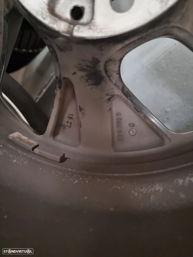 Jogo 4 jantes 17" 7.5Jx17 ET 27 5x112 Originais BMW G30/G31 - 6