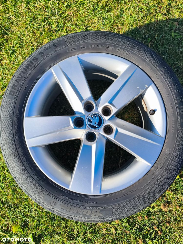 Felgi Fabia 3 orginal . R16 7.0Jx16H2 , ET46 - 1