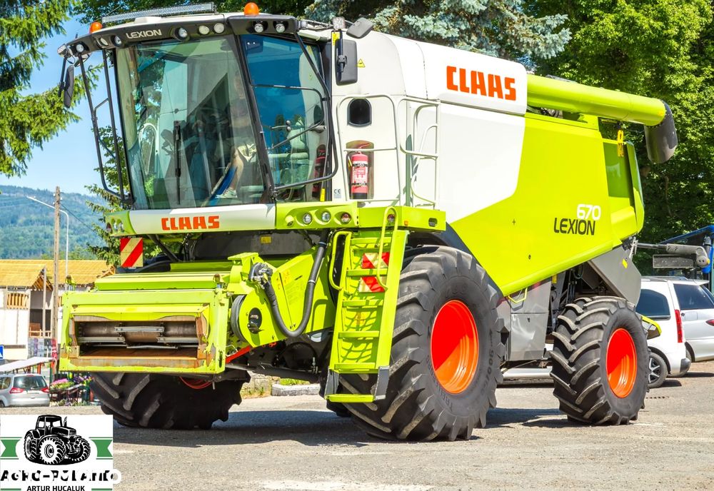 Claas LEXION 670 - 2014 ROK - 1874 H - VARIO 750 - 2