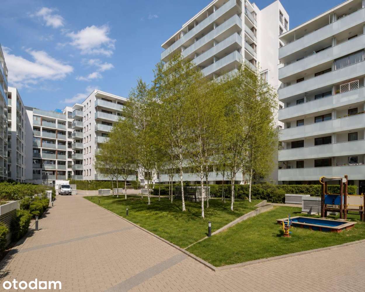 2-pokojowe mieszkanie 52 m² w apartamentowcu przy ul. Ordona 12, Wola