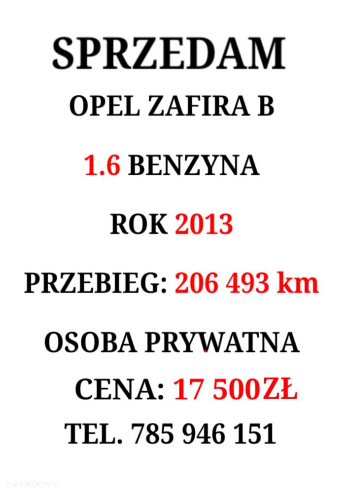 Opel Zafira 1.6 Enjoy - 16