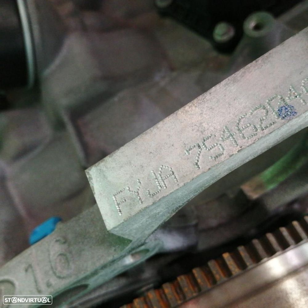 MOTOR COMPLETO FORD FIESTA V 2007 -FYJA - 1