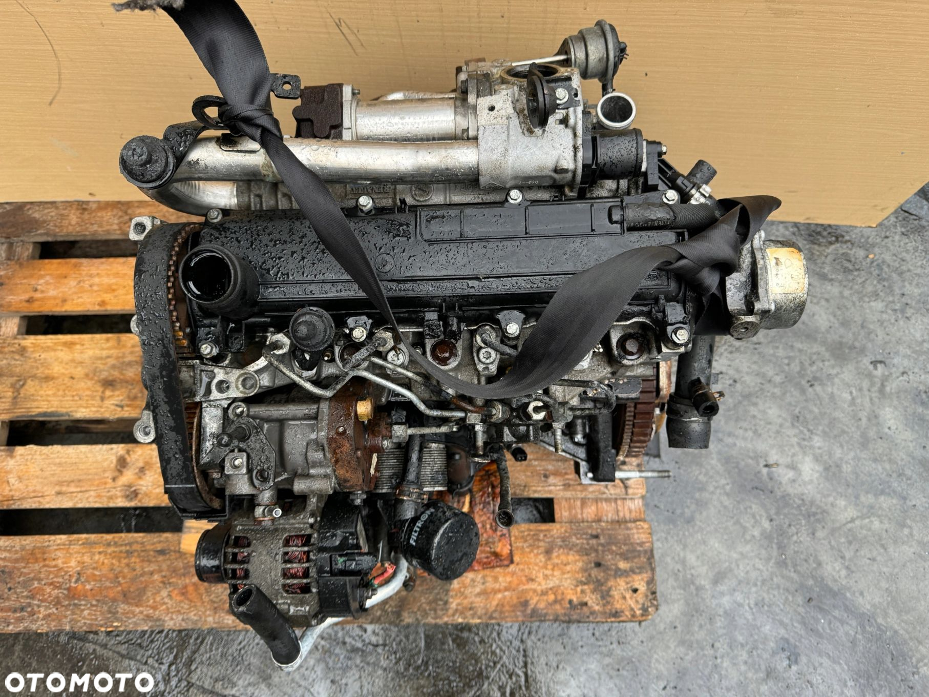 SILNIK KOMPLETNY RENAULT KANGOO CLIO NISSAN KUBISTAR 1.5 DCI K9K - 4
