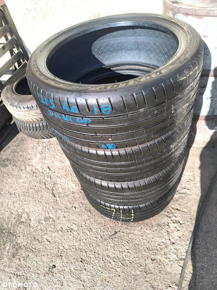 215/40R18 89W Opony Letnie Lato DUNLOP SPORT MAXX RT2 6,5mm Legnica ALU-RAD jak 225/40 20r. - 7