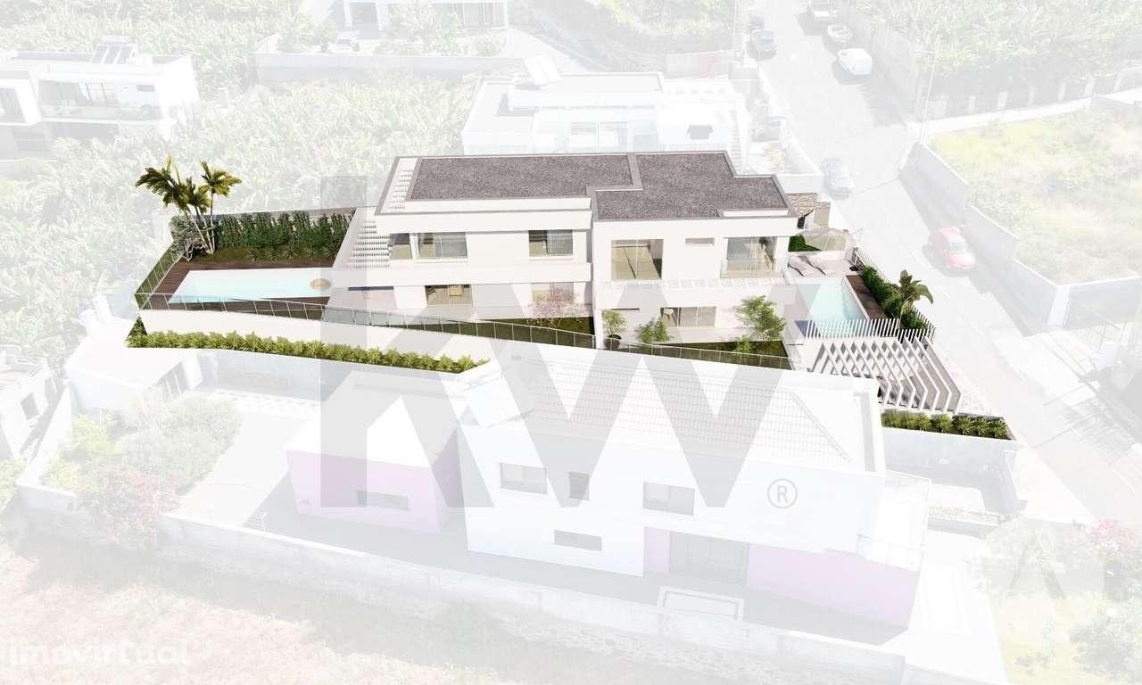 Moradia T2 Geminada no Paul do Mar com piscina - Grande imagem: 4/8