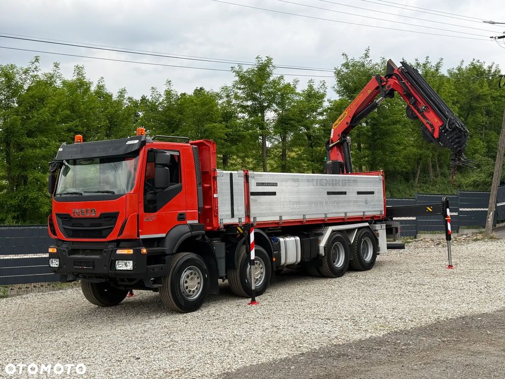 Iveco * Iveco Tracker 450 E6 * 8x4 * HDS Palfinger PK 27002-SH G 22m * Sprowadzony * - 9