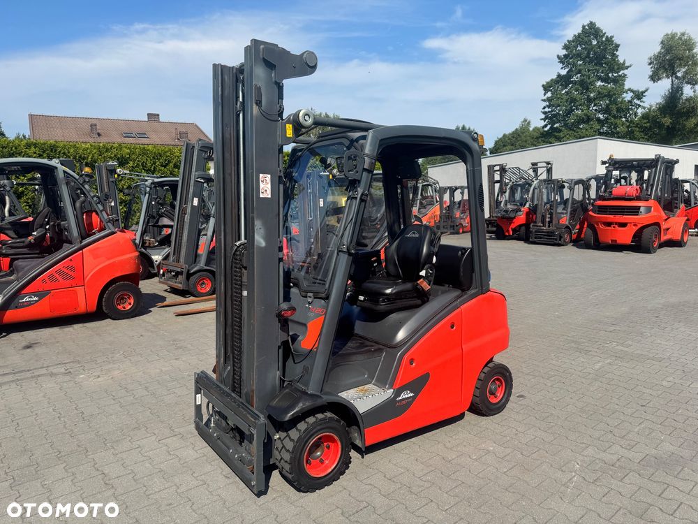 Linde Linde H20 EVO triplex  2018r półkabina h16 h18 wolny skok  toyot