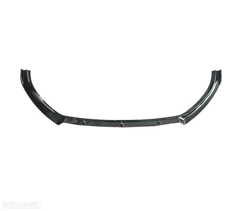 SPOILER LIP FRONTAL VOLKSWAGEN GOLF 7 7.5 PRETO BRILHANTE - 2