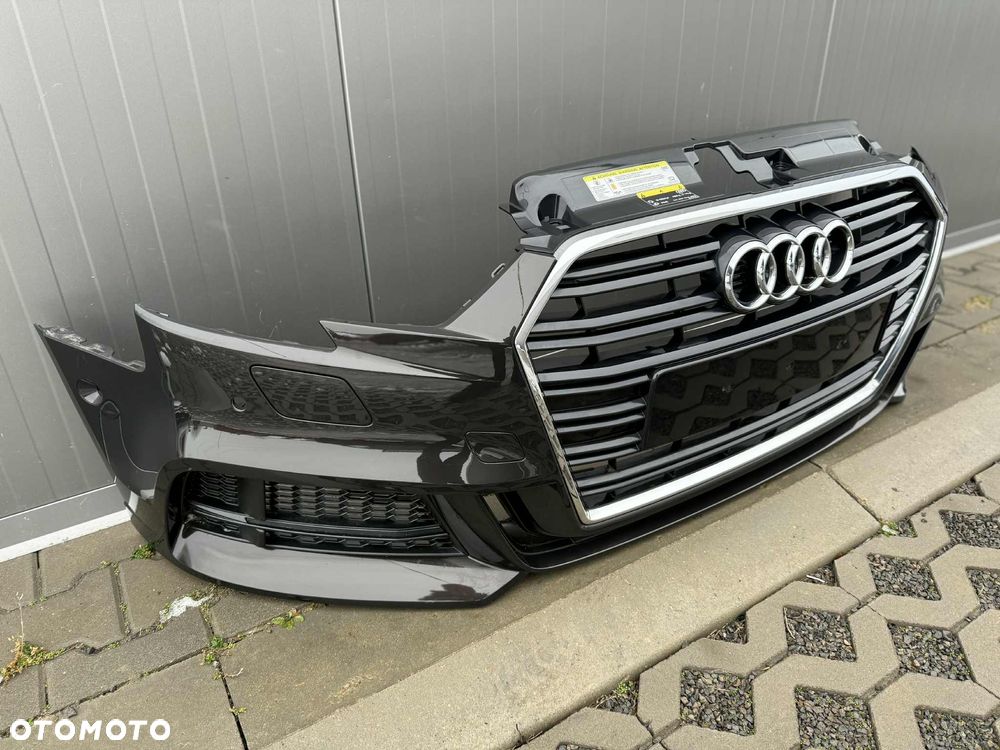 Audi A3 8V FL Lift S-line Sedan 8V5 Zderzak Przód Przedni komplet Xenon PDC - 2