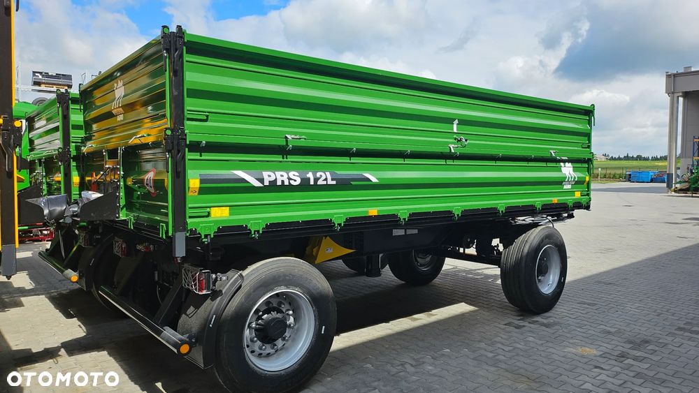 Wielton Przyczepa rolnicza burtowa PRS-2/W12L, 12 ton, wersja LONG, nowa, gwarancja 24 m-ce! - 1
