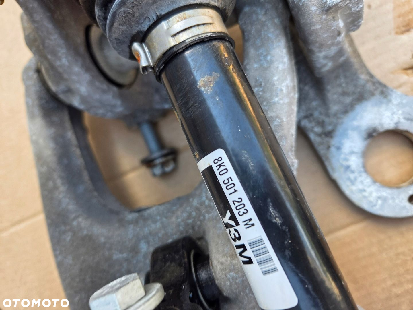 AUDI A5 8T A4 B8 LIFT SANKI WÓZEK WAHACZE ZWROTNICE ZAWIESZENIE TYŁ TYLNE - 8