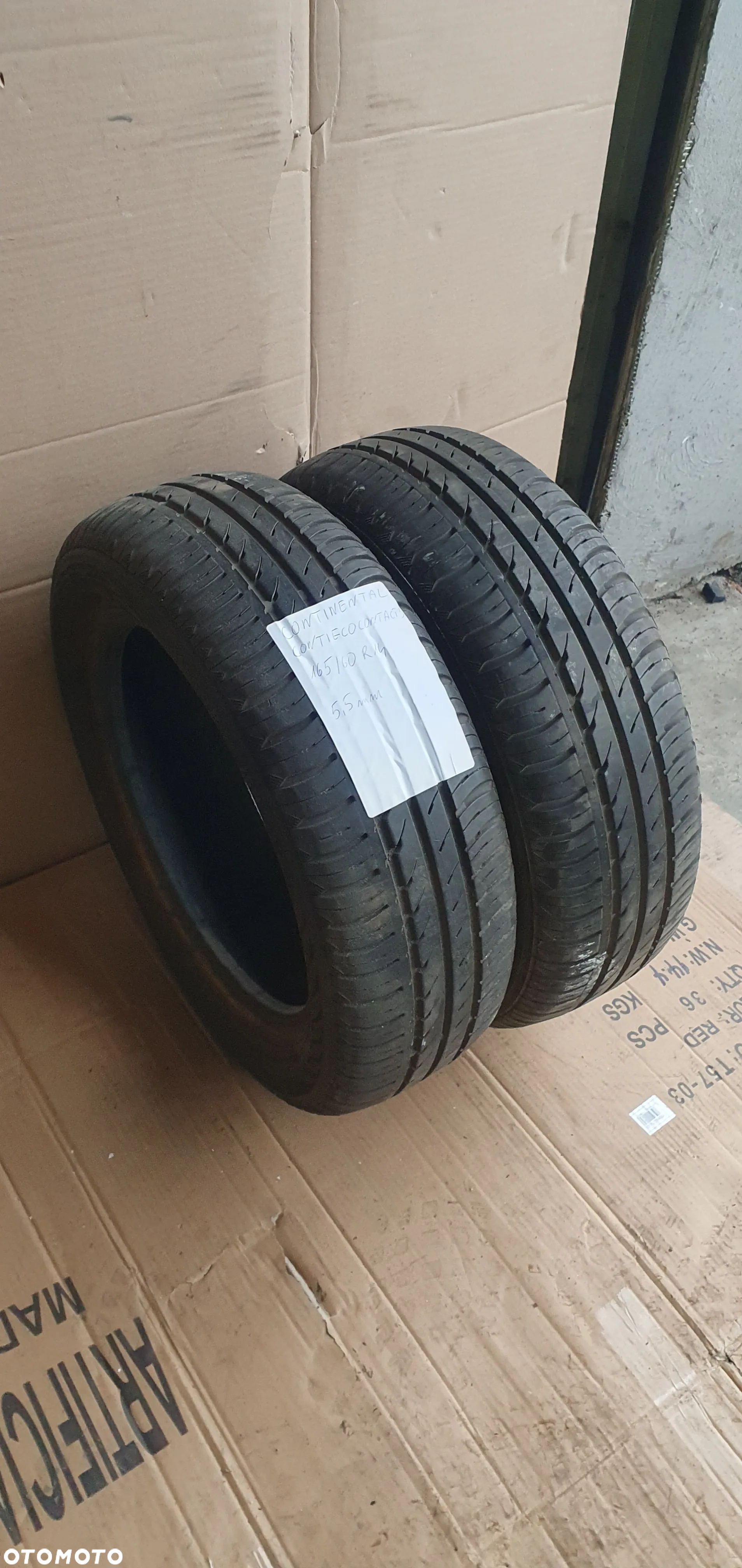 2X Opona Continental ContiEcoContact 3 165/60 R14 5/5mm - 4