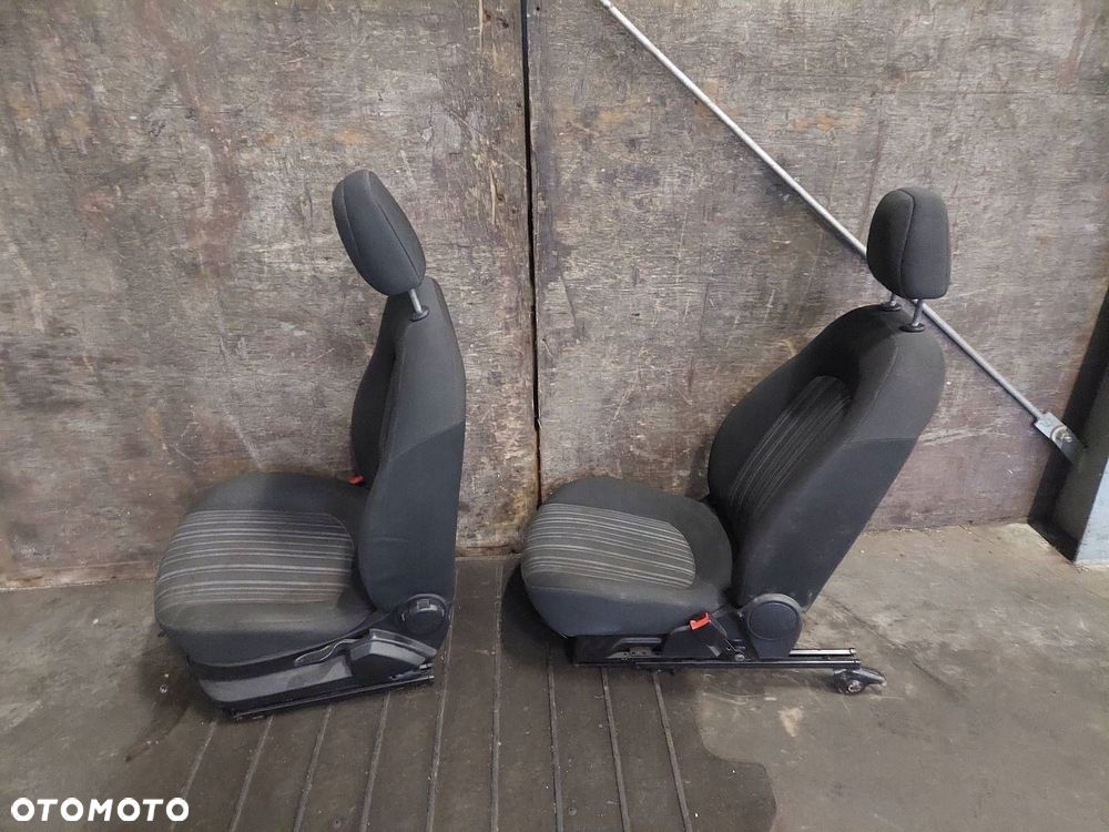 KOMPLET FOTELI LEWY PRAWY PRZÓD + KANAPA TYŁ + BOCZKI FIAT PUNTO EVO - 9