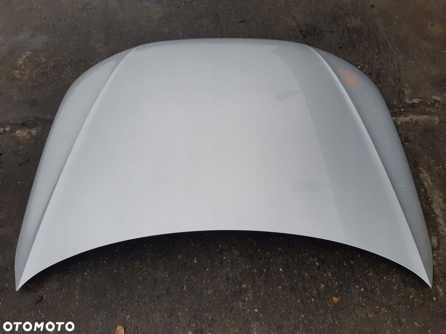 AUDI A4 B8 LIFT MASKA POKRYWA SILNIKA PRZÓD LX7W SREBRNA - 10