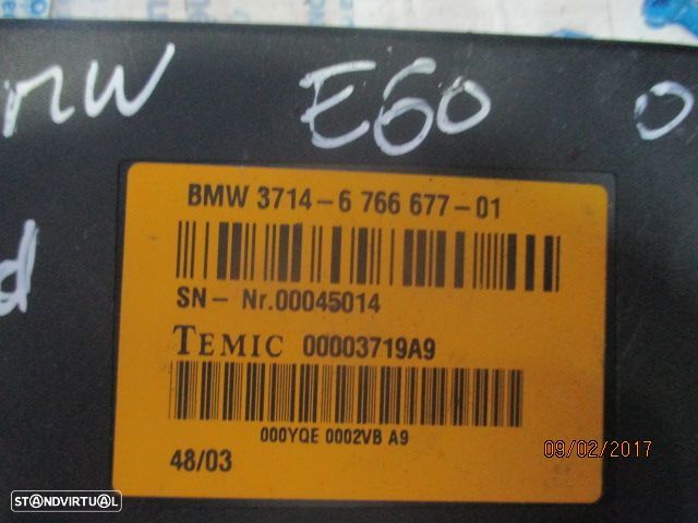 Modulo Diversos 3714676667701 BMW E60 2004 RELE - 3