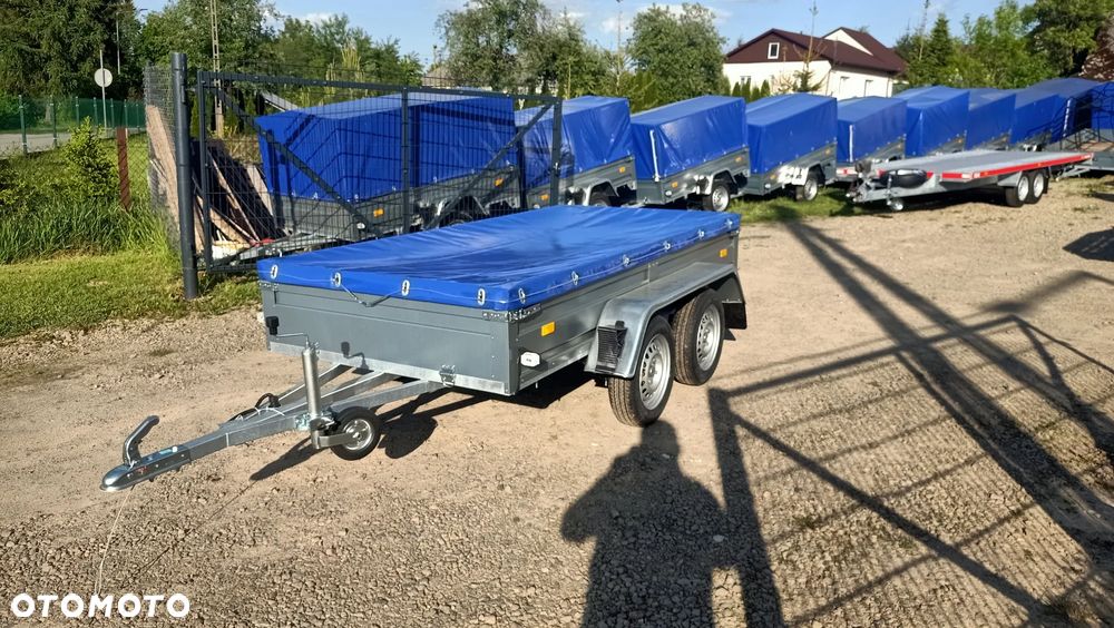 Inny NOWA 2025 PRZYCZEPA FRACHT 210X125 230X125 250X125 270X125 300X125 250X150 270X150 300X150 PRZYCZEPA POD MINIKOPARKĘ 300X150 2700DMC 350X180 3500DMC przyczepa laweta 5m 5,5m 6,5m 8,5m na dwa samochody laweta budowlana wywrotka GEWE i inne - 7