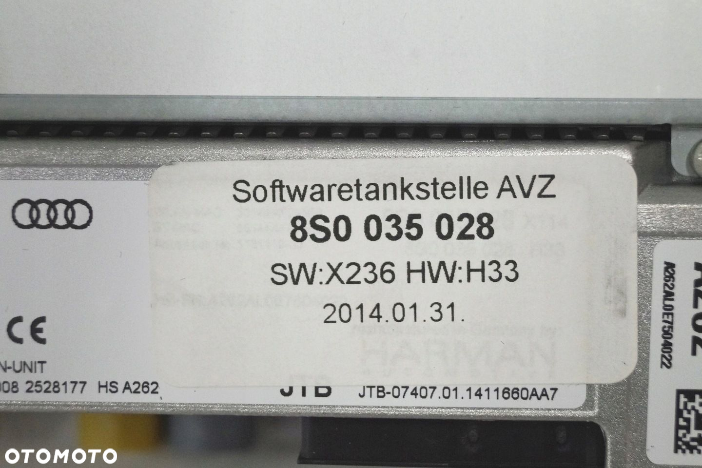AUDI TT MULTIMEDIA MIB II SD 8S0035028 KROLAN - 2