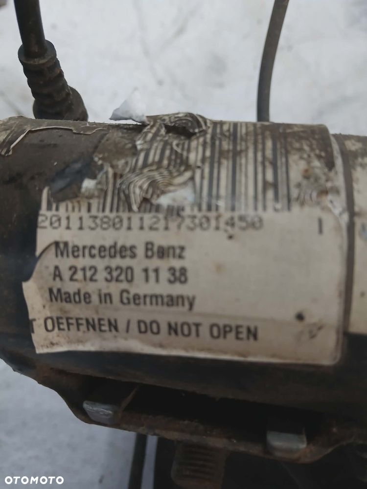 MCPHERSON LEWY ZWROTNICA LEWA AMORTYZATOR SPRĘŻYNA ZACISK TARCZA KOMPLET MERCEDES W212 2.2 CDI WAHACZ - 5
