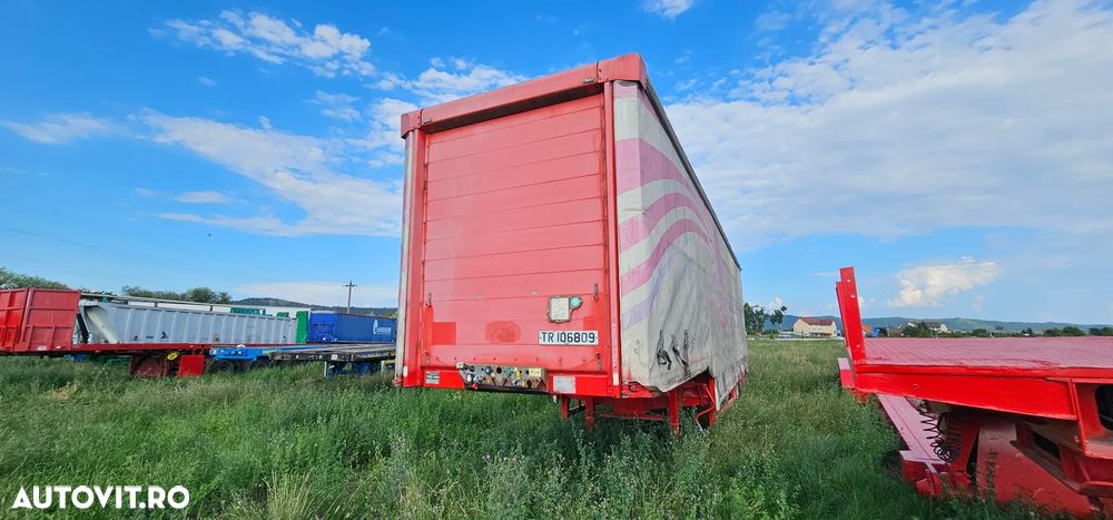 Nooteboom Trailer 3 axe cu prelată - 11