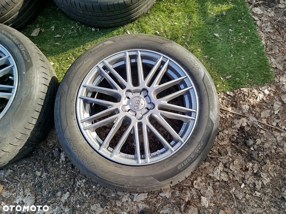 Koła VW Tiguan Skoda Kodiaq Audi Q2 Q3 8jx18 5x112 ET42 Hankook 225/55R184x95% bieznika - 2