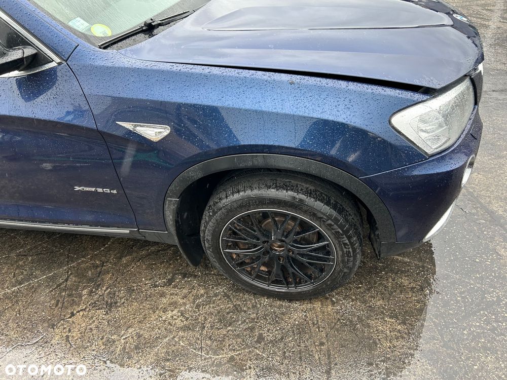 Bmw x3 F25 przód kompletny maska zderzak błotniki lampy xenon europa pas przedni chłodnice 3.0 D A76/5 - 6