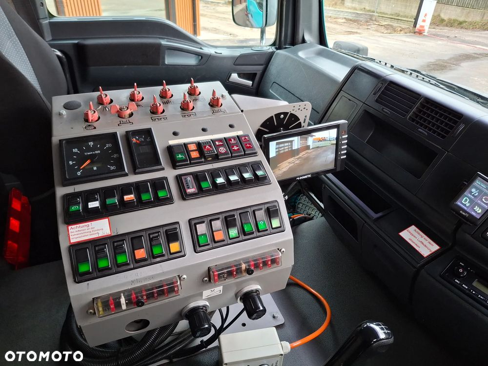 MAN TGM 18.290 Zamiatarka Bucher 2 Silniki Karcher Mycie Ciśnieniowe EUnited PM10 - 29